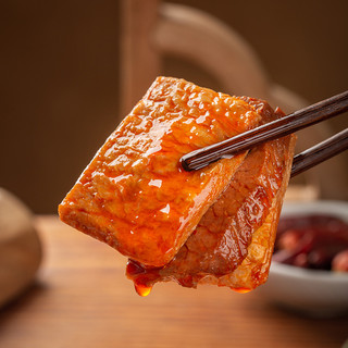 宏香记 凑单  宏香记卤汁甜辣牛肉豆脯手撕素牛肉素肉豆干解馋零食128g