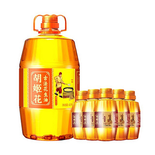 胡姬花 古法花生油 4L+158ML*5瓶