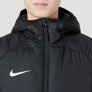 NIKE耐克棉服男外套保暖运动冬季足球棉衣连帽夹克DJ6311-010