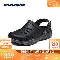斯凯奇（Skechers）舒适休闲运动凉鞋243111 黑色/BLK 41