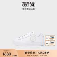 范思哲Versace Jeans Couture奢侈品 23春夏女士COURT 88休闲鞋 白色 3