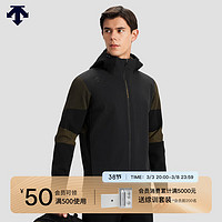 DESCENTE迪桑特综训训练系列运动男士运动上衣春季 BK-BLACK XL(180/100A)