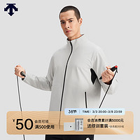 DESCENTE迪桑特 综训训练系列运动男士梭织上衣 LG-LIGHT GRAY 2XL (185/104A)