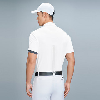 DESCENTEGOLF 迪桑特高尔夫FIELD系列男士短袖POLO衫春季 WT-WHITE M (170/92A)