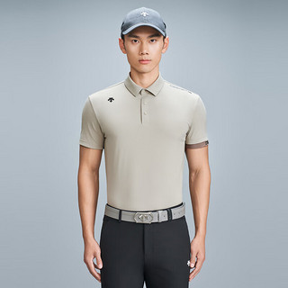 DESCENTEGOLF 迪桑特高尔夫FIELD系列男士短袖POLO衫春季 BE-Rock Ridge XL (180/100A)