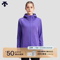 DESCENTE迪桑特WOMEN’S RUNNING系列女士针织运动上衣春季 PP-PURPLE L (170/88A)