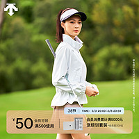 DESCENTEGOLF 迪桑特高尔夫FIELD系列女士梭织运动夹克 24春季 WT-WHITE M (165/84A)