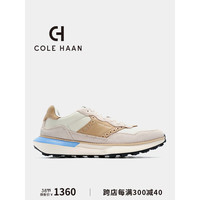 colehaan/歌涵 男鞋休闲鞋 24年春季皮革户外运动跑步鞋男C38039 米色/卡其-C38039 43