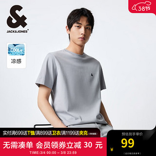 杰克·琼斯（JACK&JONES）男装T恤男春夏无忧搭舒适男士短袖清凉多色