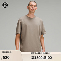 lululemon丨Heavyweight 男士棉质针织 T 恤 LM3FBSS 卡其棕 M