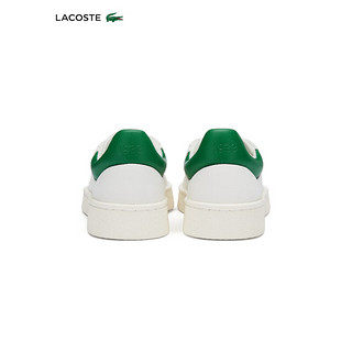 LACOSTE法国鳄鱼女鞋24春季潮流休闲板鞋运动鞋47SFA0037 082/白色/绿色 5.5 /39