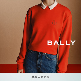 BALLY/巴利【2024龙年系列】女士红色棉质运动衫6307168 红色 L