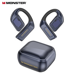 MONSTER 魔声 Open Ear AC310 蓝牙耳机降噪 蓝黑色