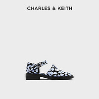 CHARLES & KEITH CHARLES&KEITH;扭结绊带饰粗跟玛丽珍鞋女SL1-71720090