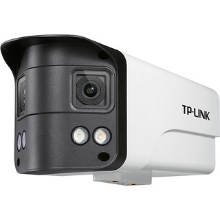TP-LINK 超广角监控摄像头 人车识别手机远程全彩室外防水家用高清网络监控器拾音枪机TL-IPC564VE-W2.8