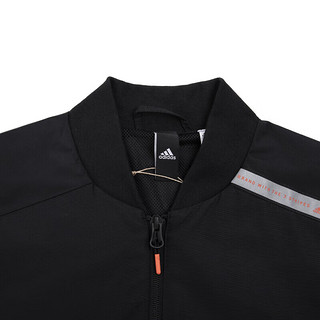 阿迪达斯 （adidas）外套男装上衣 24春季运动服梭织透气休闲时尚连帽夹克男 HM5161-梭织速干- XS