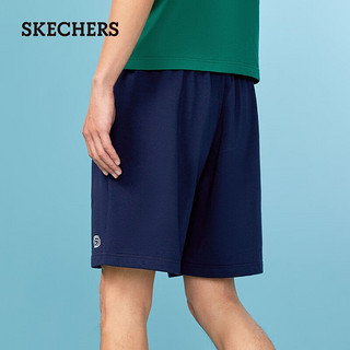 斯凯奇（Skechers）男子休闲短裤L224M077 海军蓝/00DU S