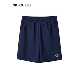 斯凯奇（Skechers）男子休闲短裤L224M077 海军蓝/00DU XL