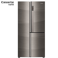海尔卡萨帝603升大容量冰箱自由嵌入式对开门一级节能风冷无霜全温区变温智能物联BCD-603WGCRTM7S5U1
