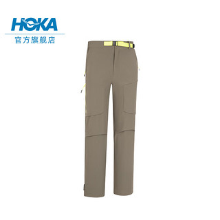 HOKA ONE ONE男款春夏户外运动裤OUTDOOR PANT CHN 宽松立体版型 苔痕绿 L