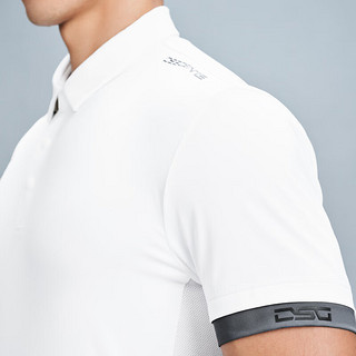 DESCENTEGOLF 迪桑特高尔夫FIELD系列男士短袖POLO衫春季 WT-WHITE 2XL (185/104A)