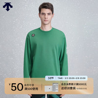 DESCENTE迪桑特 SNOWBOARD系列男女同款针织套头衫 GN-GREEN L (175/96A)