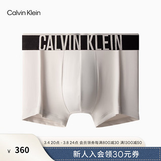 卡尔文·克莱恩 Calvin Klein 内衣24春夏男提花低腰防夹臀内裤NB3836 CKW-燕麦灰 L