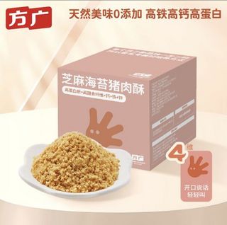 FangGuang 方广 黑金系列 婴幼儿高铁猪肉酥  56g