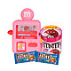  m&m's 玛氏 mm豆巧克力豆糖果机抓糖机148g牛奶巧克力脆芯豆儿童玩具送孩子　