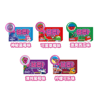 比巴卜泡泡糖75g魔幻旋风组合口香糖儿童怀旧创意零食品缤纷派对
