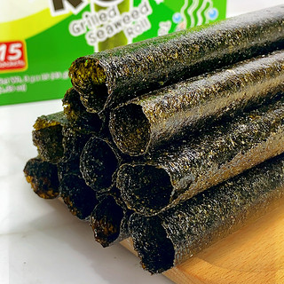 TaoKaeNoi老板仔泰国紫菜儿童烤海苔卷营养原味bigroll