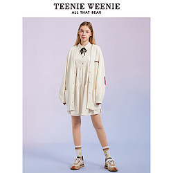 TEENIE WEENIE TeenieWeenie小熊V领针织衫开衫外套宽松韩版显瘦上衣外穿女春夏