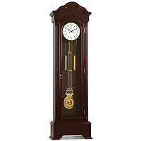 POWER 霸王 钟表机械落地钟客厅中式复古立式钟赫姆勒机芯欧式实木大座钟