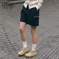 TEENIE WEENIE A字工装风宽松空气洗女士休闲裤
