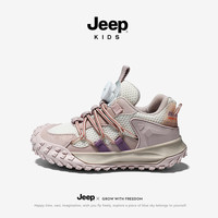 JEEPjeep吉普童鞋透气网鞋跑步鞋儿童运动鞋
