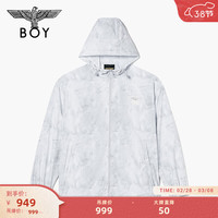 BOY LONDON春夏24新品情侣款长袖logo满印薄款双色防晒服N23920