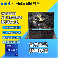 (爆款)神舟T8D93 酷睿i9-13900HX 4060独显直连16英寸2.5K屏240Hz