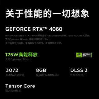 Lenovo/联想 RTX4060 游戏本电脑套装+1TB SSD固态硬盘  高性能游戏独立显卡 无机械硬盘 1920*1080 R7-7840H 灰色 144Hz 512GB 16GB