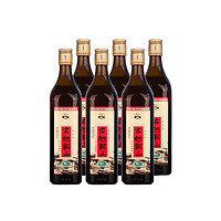 古越龙山 中央库藏老金五年绍兴黄酒绍兴酒花雕酒600ml*6瓶加量版