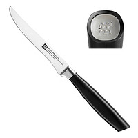 双立人（ZWILLING）AllStar系列 不锈钢刀具西式厨师刀 牛排刀，手柄徽标银色