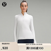 lululemon丨It's Rulu™ 女士跑步半拉链衫 LW3GOZS 希思罗光蒸气 6