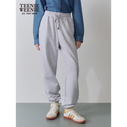 TEENIE WEENIE 索罗娜面料 中灰色 165/M 女士休闲裤