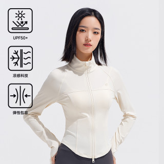 vvc修身防晒衣女款紫外线显小蛮腰细外套夏冰丝透气服皮肤衣凉感 S
