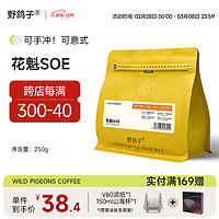 野鸽子 埃塞俄比亚 花魁SOE 咖啡豆 250g