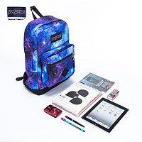 JANSPORT 杰斯伯 旗舰店官网杰斯伯迷你双肩包女潮流双肩小包TDH6 54A TDH631T银河系