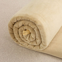 优隆嘉 牛奶绒毛毯午睡办公室法兰绒空调毯盖毯珊瑚绒沙发毯子小被子午休