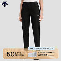 DESCENTE迪桑特WOMEN’S TRAINING系列女士梭织运动长裤夏季 BK-BLACK M(165/66A)