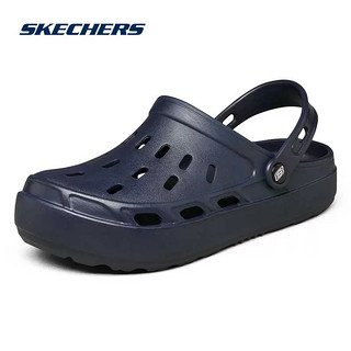 SKECHERS 斯凯奇 洞洞运动拖鞋 243041-NVYXY