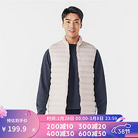 迪卡侬（DECATHLON）保暖马夹户外运动滑雪服内胆 米白色 XXL