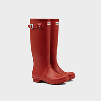 HUNTER BOOTS Hunter2020秋冬新款女高筒靴英国经典惠灵顿防水防滑通勤雨鞋雨靴